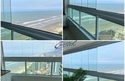 Apartamento com 2 dormitórios à venda, 85 m² por r$ 780.000,00 - caiçara - praia grande/sp