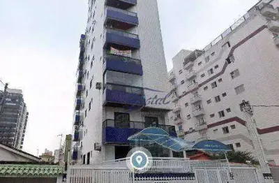 Apartamento com 2 dormitórios à venda, 70 m² por r$ 450.000,00 - guilhermina - praia grande/sp
