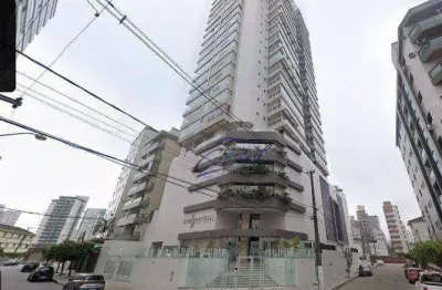 Apartamento com 2 dormitórios à venda, 85 m² por r$ 960.000,00 - guilhermina - praia grande/sp