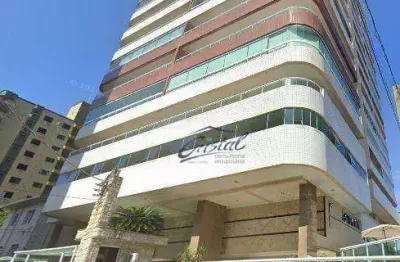Apartamento com 2 dormitórios à venda, 100 m² por r$ 670.000,00 - guilhermina - praia grande/sp