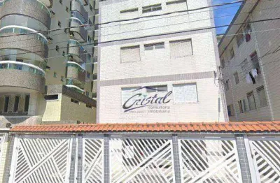 Apartamento com 2 dormitórios à venda, 55 m² por r$ 380.000,00 - guilhermina - praia grande/sp