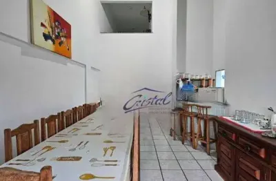 Apartamento tipo cobertura com 4 quartos (3 suítes) à venda, 218 m²  - caiçara - praia grande/sp