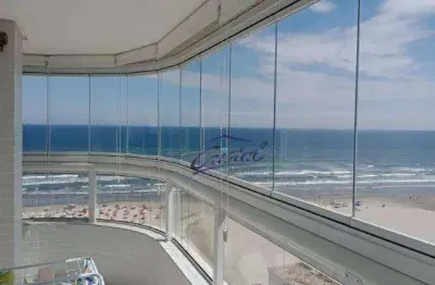 Apartamento com 2 dormitórios à venda, 107 m² por r$ 970.000,00 - aviação - praia grande/sp