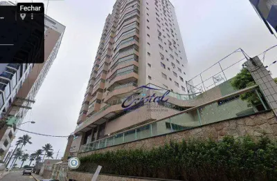 Apartamento com 3 dormitórios à venda, 98 m² por r$ 725.000 - aviação - praia grande/sp