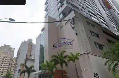 Apartamento com 2 dormitórios à venda, 80 m² por r$ 1.065.000 - gonzaga - santos/sp