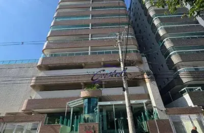 Apartamento com 3 dormitórios à venda, 136 m² por r$ 810.000 - guilhermina - praia grande/sp