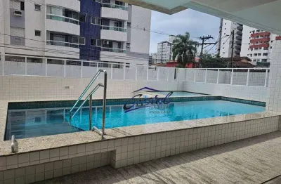 Apartamento com 2 dormitórios à venda, 65 m² por r$ 385.000,00 - guilhermina - praia grande/sp