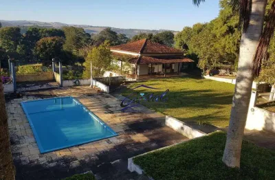 Chácara com 3 dormitórios, 2800 m² - venda por r$ 990.000,00 ou aluguel por r$ 6.400,00/mês - quintas de pirapora - salto de pirapora/sp