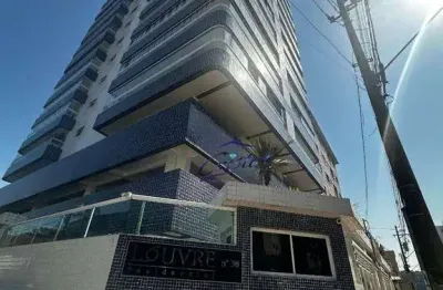Apartamento com 2 dormitórios à venda, 88 m² por r$ 660.000 - canto do forte - praia grande/sp
