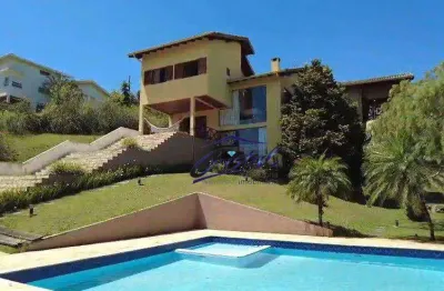 Casa com 6 quartos (4 suítes) à venda, 390 m²- quebec ville - são roque/sp