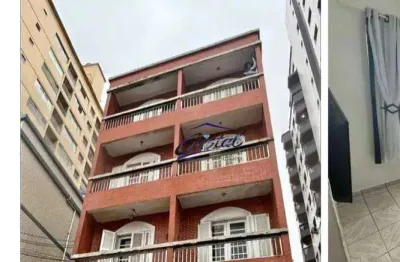 Apartamento com 1 dormitório à venda, 50 m² por r$ 265.000,00 - aviação - praia grande/sp