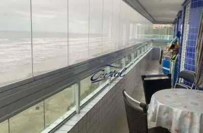 Apartamento com 3 dormitórios à venda, 109 m² por r$ 810.000,00 - maracanã - praia grande/sp