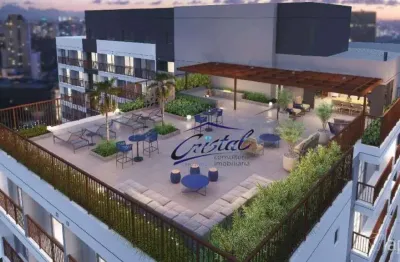 Apartamento com 1 quarto  à venda, 25 m² - vila olímpia - são paulo/sp