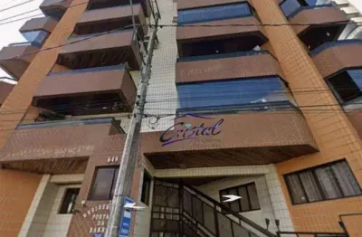 Apartamento com 1 dormitório à venda, 64 m² por r$ 350.000,00 - guilhermina - praia grande/sp