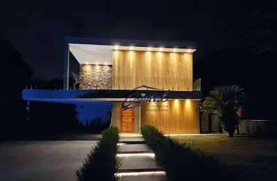 Casa com 5 quartos / suítes à venda, 401 m² - reserva santa maria nature - jandira/sp