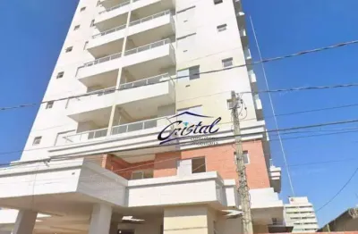Apartamento com 2 quartos (1 suíte) à venda, 55 m² - vila guilhermina - praia grande/sp