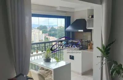 Apartamento com 3 quartos (1 suíte) à venda, 78 m² - continental - osasco/sp