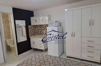 Kitnet com 1 quarto para alugar, 18 m²  - jardim bonfiglioli - são paulo/sp