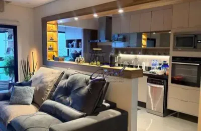 Apartamento com 1 dormitório à venda, 55 m² por r$ 400.000,00 - vila guilhermina - praia grande/sp