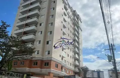 Apartamento com 2 dormitórios à venda, 58 m² por R$ 480.000,00 - Canto do Forte - Praia Grande/SP