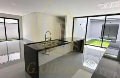 Casa de luxo em condomínio: 3 suítes, 4 banheiros, 2 vagas na cidade de itupeva-sp - residencial pecan. 172m² de sofisticação!