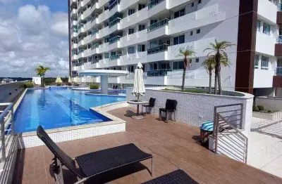 Apartamento com 2 dormitórios, 64 m² - venda por r$ 670.000,00 ou aluguel por r$ 3.900,01/mês - altiplano cabo branco - joão pessoa/pb