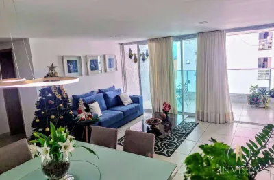 Apartamento com 4 dormitórios à venda, 136 m² por r$ 1.200.000,00 - cabo branco - joão pessoa/pb
