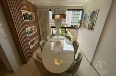 Apartamento com 2 dormitórios à venda, 83 m² por r$ 615.000,00 - jardim oceania - joão pessoa/pb