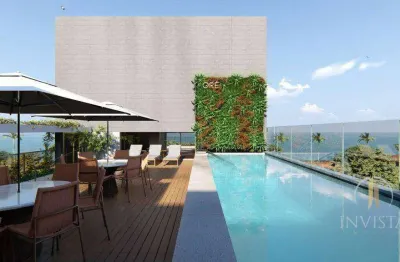 Apartamento com 3 dormitórios à venda, 114 m² por r$ 1.890.000,00 - cabo branco - joão pessoa/pb
