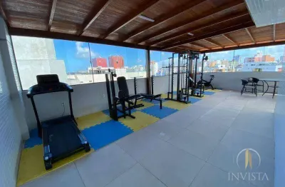 Apartamento com 1 dormitório para alugar, 42 m² por r$ 2.700,01/mês - bessa - joão pessoa/pb