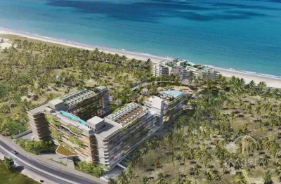 Flat com 1 dormitório à venda, 58 m² por r$ 1.130.792,23 - ponta de campina - cabedelo/pb