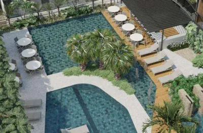 Flat com 1 dormitório à venda, 17 m² por r$ 380.000,00 - cabo branco - joão pessoa/pb