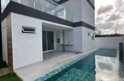 Casa com 4 dormitórios à venda, 304 m² por r$ 1.900.000,00 - altiplano cabo branco - joão pessoa/pb