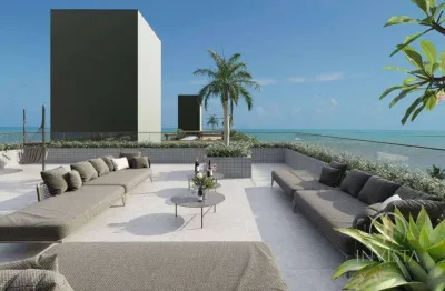 Apartamento com 1 dormitório à venda, 19 m² por r$ 498.500,00 - cabo branco - joão pessoa/pb