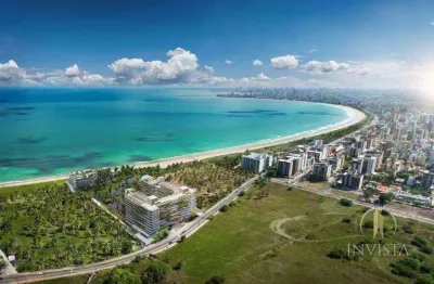Apartamento com 3 dormitórios à venda, 120 m² por r$ 2.057.755,93 - ponta de campina - cabedelo/pb