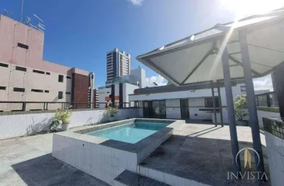 Cobertura com 4 dormitórios à venda, 447 m² por r$ 1.470.000,00 - manaíra - joão pessoa/pb