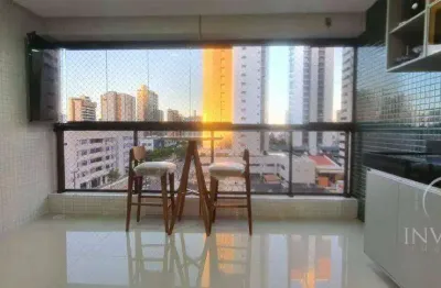 Apartamento com 4 dormitórios à venda, 144 m² por r$ 1.280.000,00 - tambaú - joão pessoa/pb