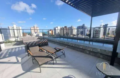 Studio com 1 dormitório para alugar, 22 m² por r$ 2.200,01/mês - intermares - cabedelo/pb