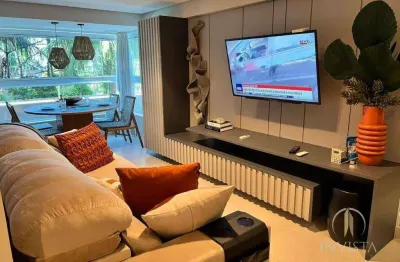 Apartamento com 2 dormitórios à venda, 69 m² por r$ 1.100.000,00 - ponta de campina - cabedelo/pb