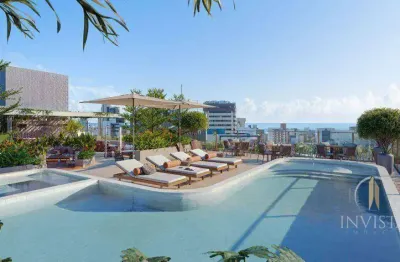 Flat com 1 dormitório à venda, 41 m² por r$ 694.881,12 - manaíra - joão pessoa/pb