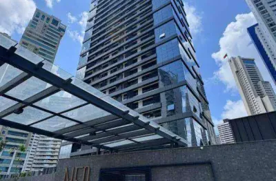 Apartamento 1 por andar com 4 dormitórios à venda, 405 m² por r$ 4.900.000 - altiplano cabo branco - joão pessoa/pb