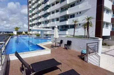Apartamento com 2 dormitórios, 64 m² - venda por r$ 670.000,00 ou aluguel por r$ 3.900,01/mês - altiplano cabo branco - joão pessoa/pb