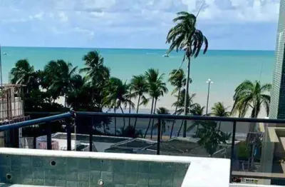Flat com 1 dormitório à venda, 30 m² por r$ 540.000,00 - cabo branco - joão pessoa/pb