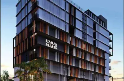 Flat com 1 dormitório à venda, 22 m² por r$ 290.000,00 - ponta de campina - cabedelo/pb