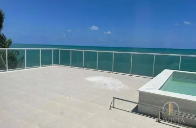 Cobertura com 4 dormitórios à venda, 267 m² por r$ 4.200.000,00 - jardim oceania - joão pessoa/pb