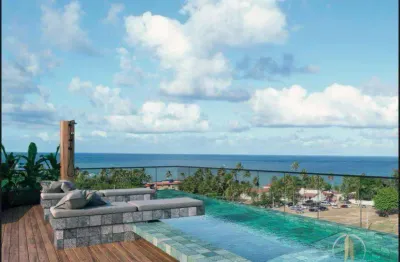 Studio com 1 dormitório à venda, 23 m² por r$ 325.000,00 - ponta de campina - cabedelo/pb