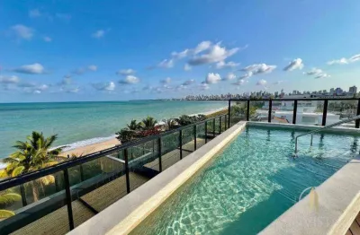 Flat com 1 dormitório à venda, 17 m² por r$ 420.000,00 - bessa - joão pessoa/pb