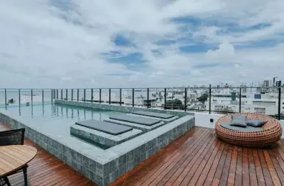 Flat com 1 dormitório à venda, 18 m² por r$ 350.000,00 - jardim oceania - joão pessoa/pb