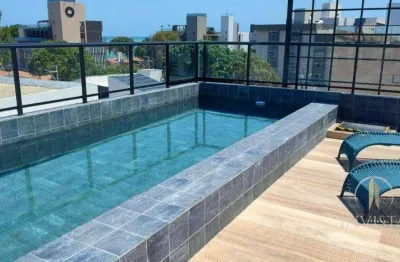 Flat com 1 dormitório à venda, 20 m² por r$ 310.000,00 - bessa - joão pessoa/pb