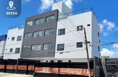 Apartamento com 2 dormitórios à venda, 46 m² por r$ 375.000,00 - bessa - joão pessoa/pb